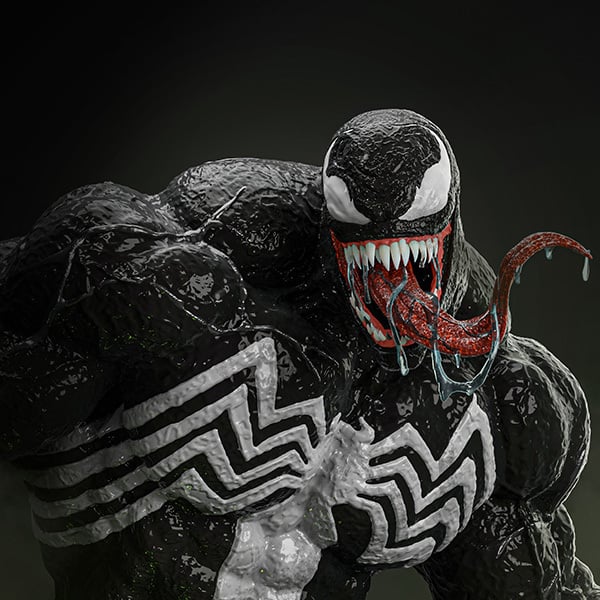 VENOM 3D PRINT+ BUST