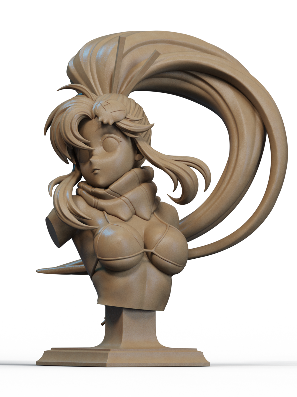 Yoko Littner Bust 3D Print