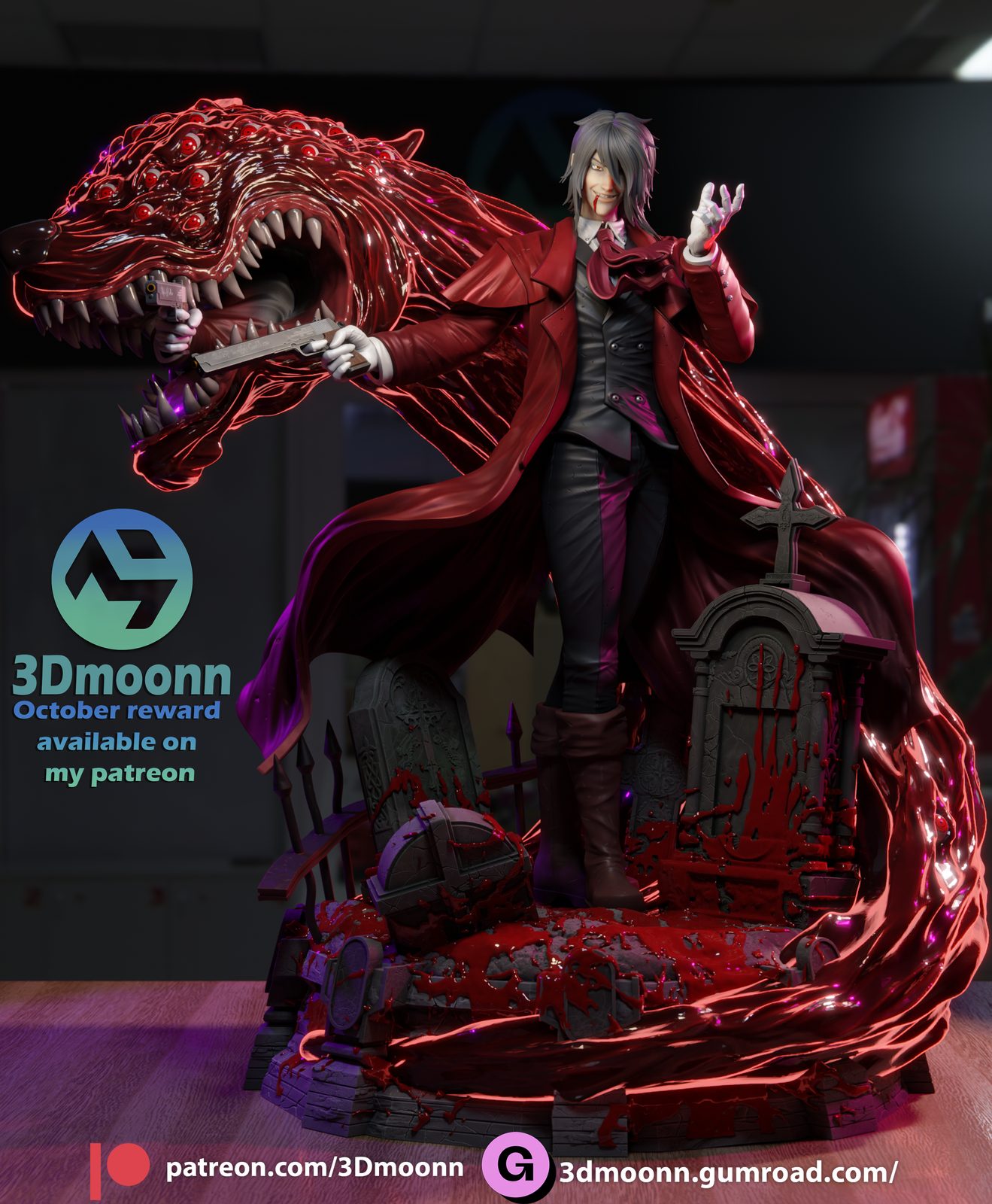 3Dmoonn Alucard view 3