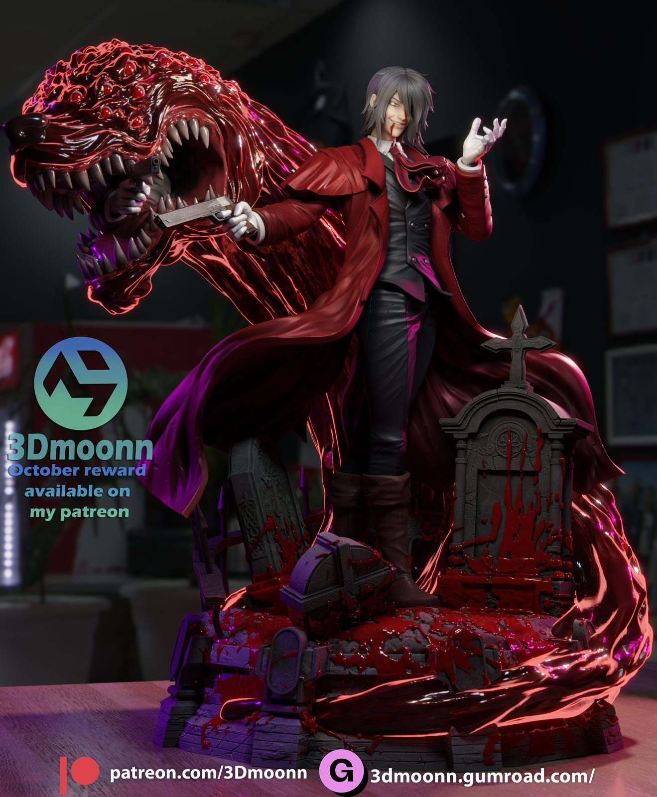3Dmoonn Alucard view 4