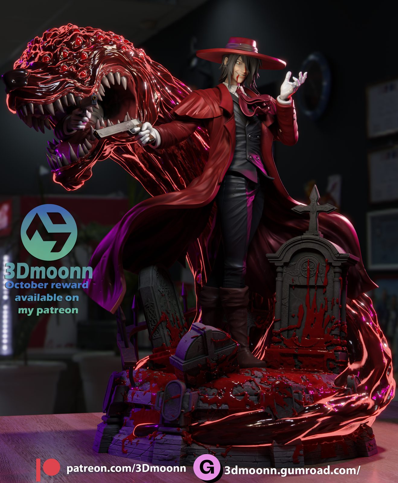 3Dmoonn Alucard view 5