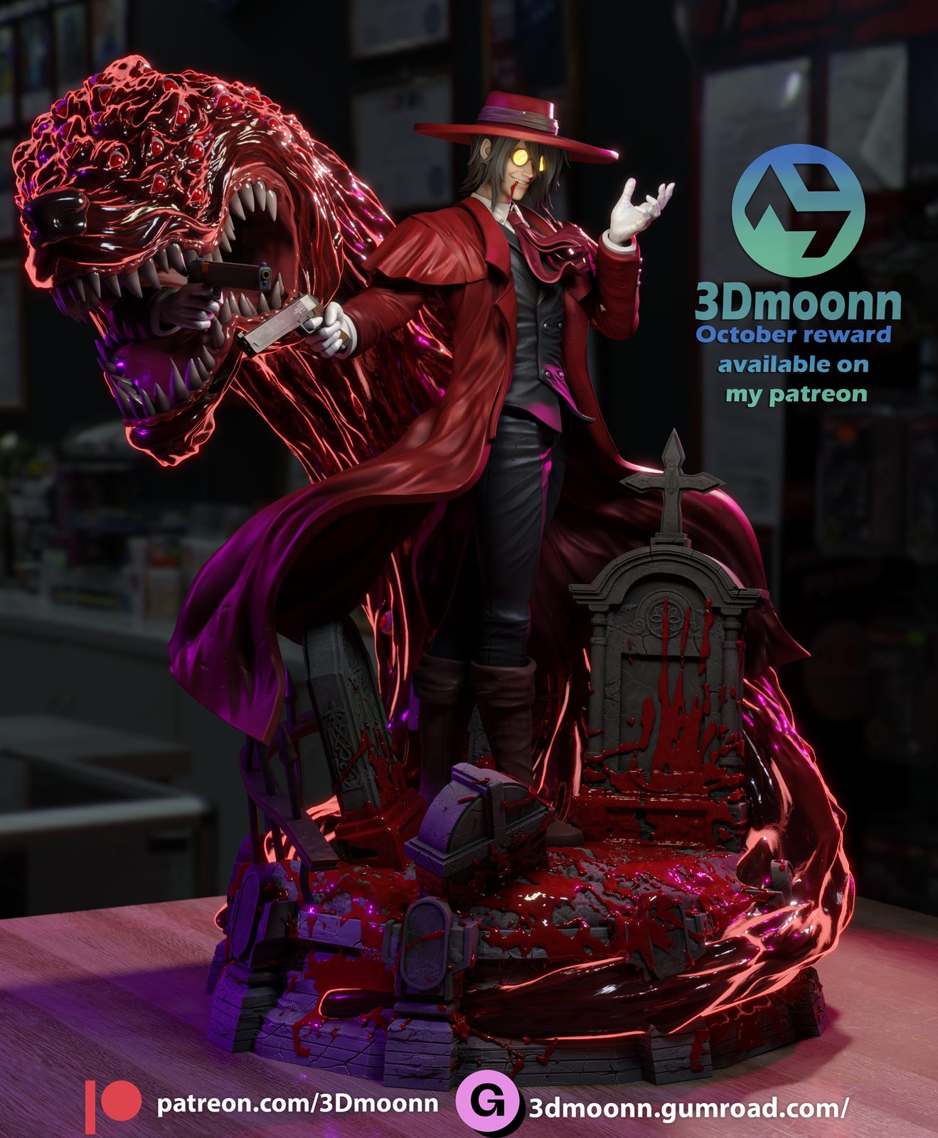 3Dmoonn Alucard view 6