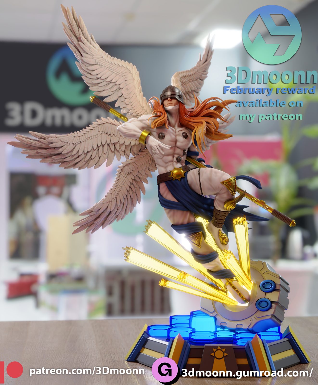 3Dmoonn Angemon