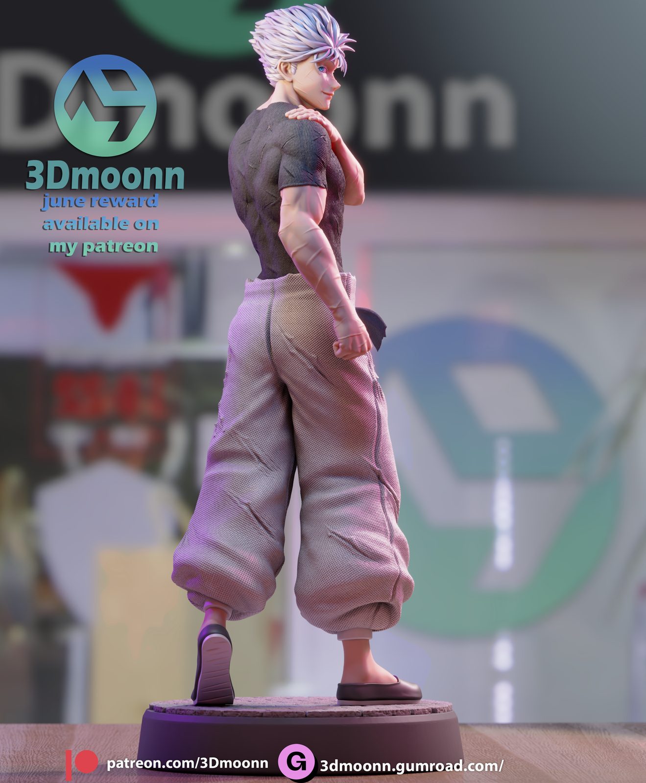 3Dmoonn Gojo view 6