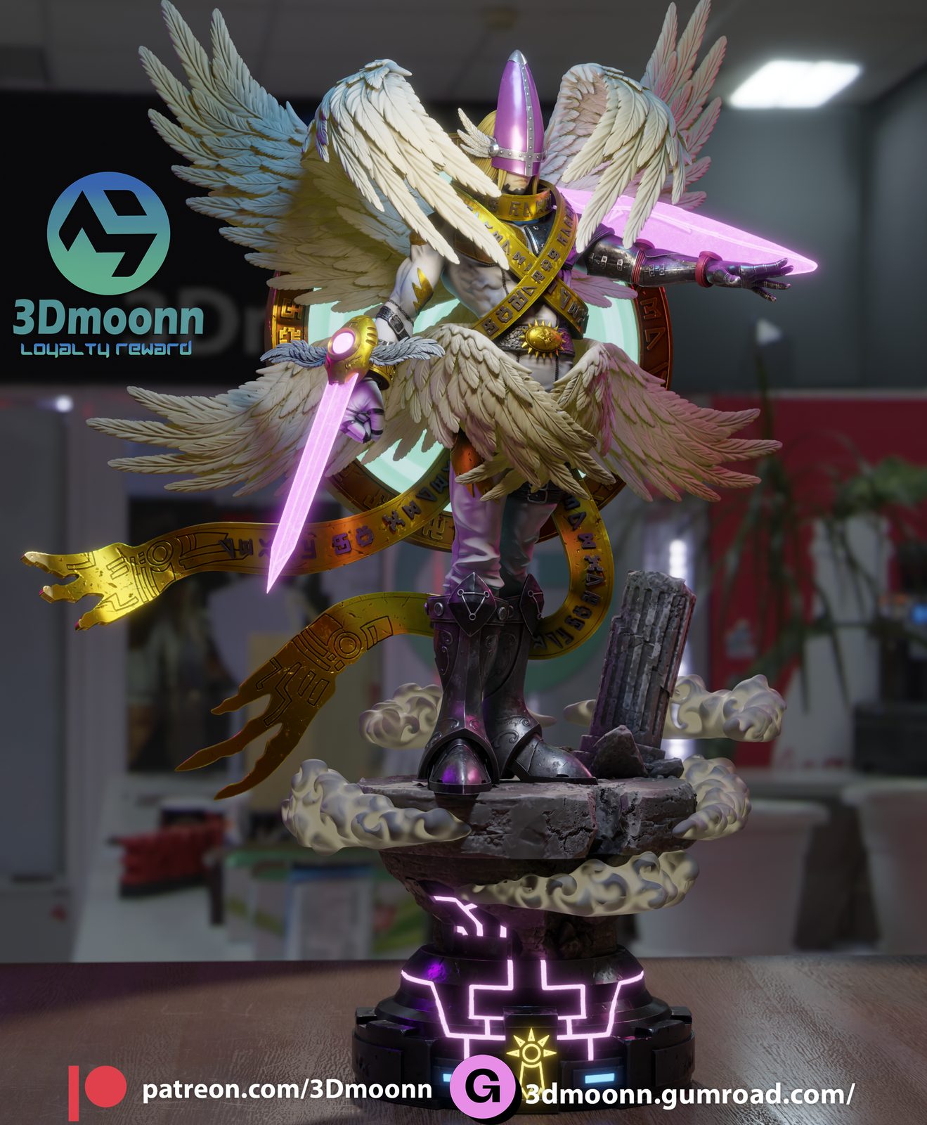 3Dmoonn Holyangemon Loyalty Reward