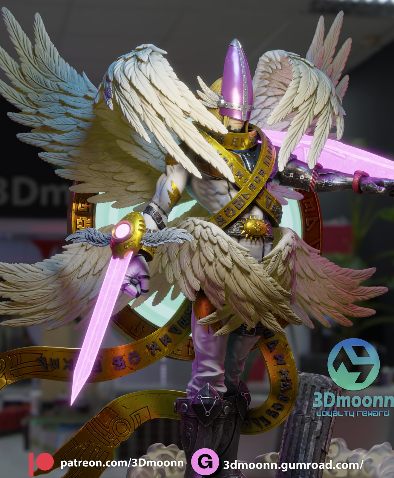 3Dmoonn Holyangemon Loyalty Reward view 4