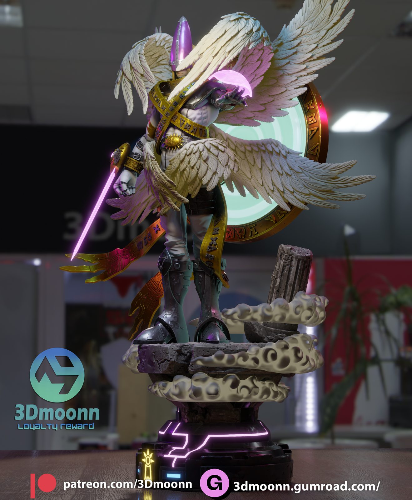 3Dmoonn Holyangemon Loyalty Reward view 5