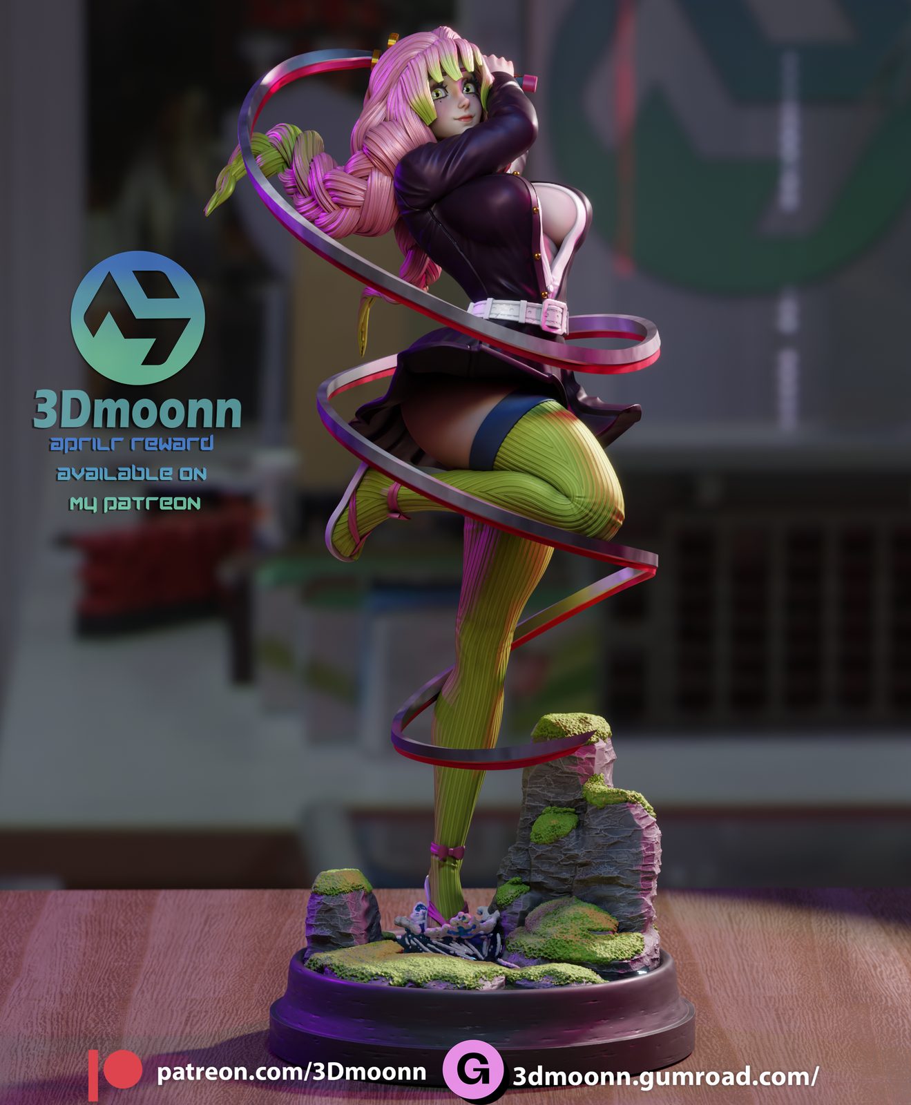 3Dmoonn Mitsure Stl Medium Tie + Ultimate + Merchant view 2