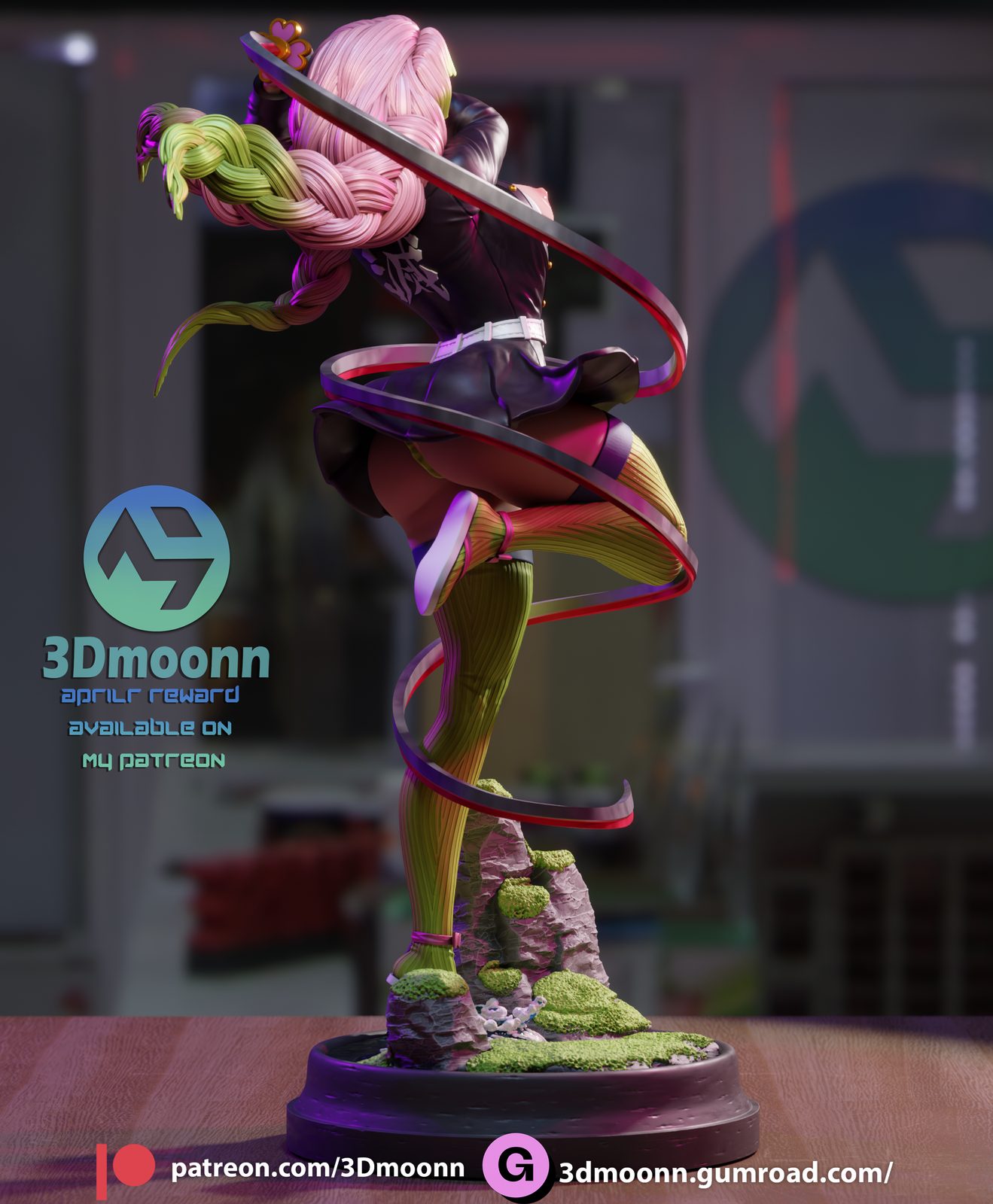 3Dmoonn Mitsure Stl Medium Tie + Ultimate + Merchant view 6