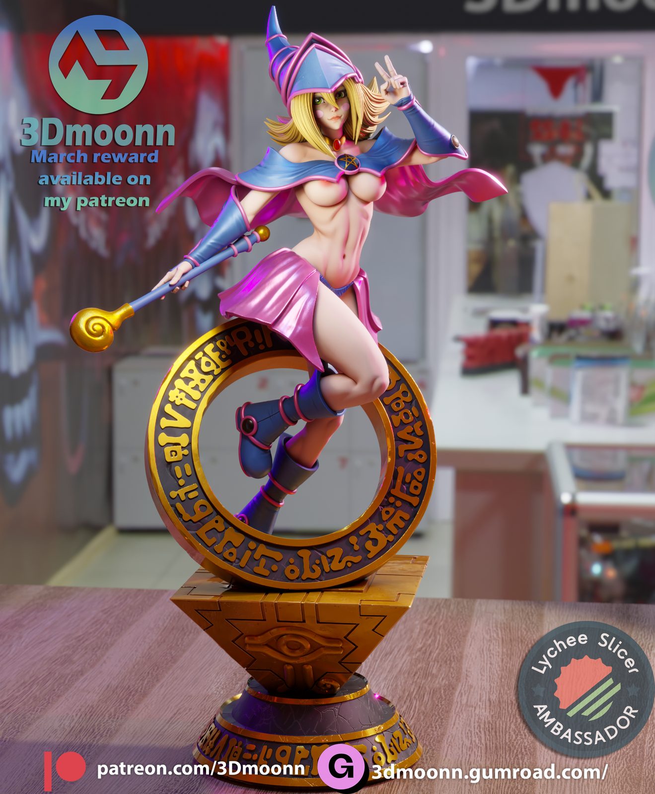 Dark Magician Girl view 3