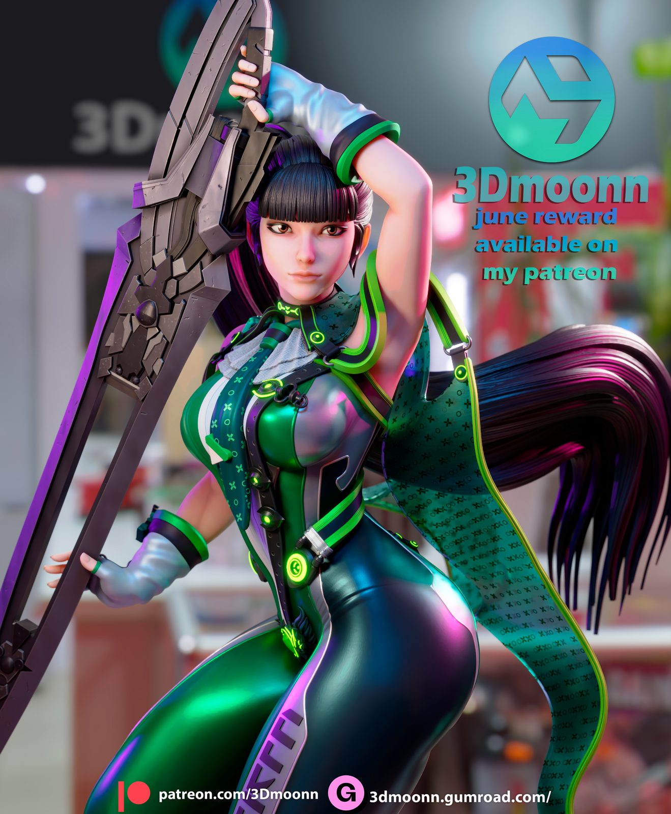 3Dmoonneve Stellar view 4