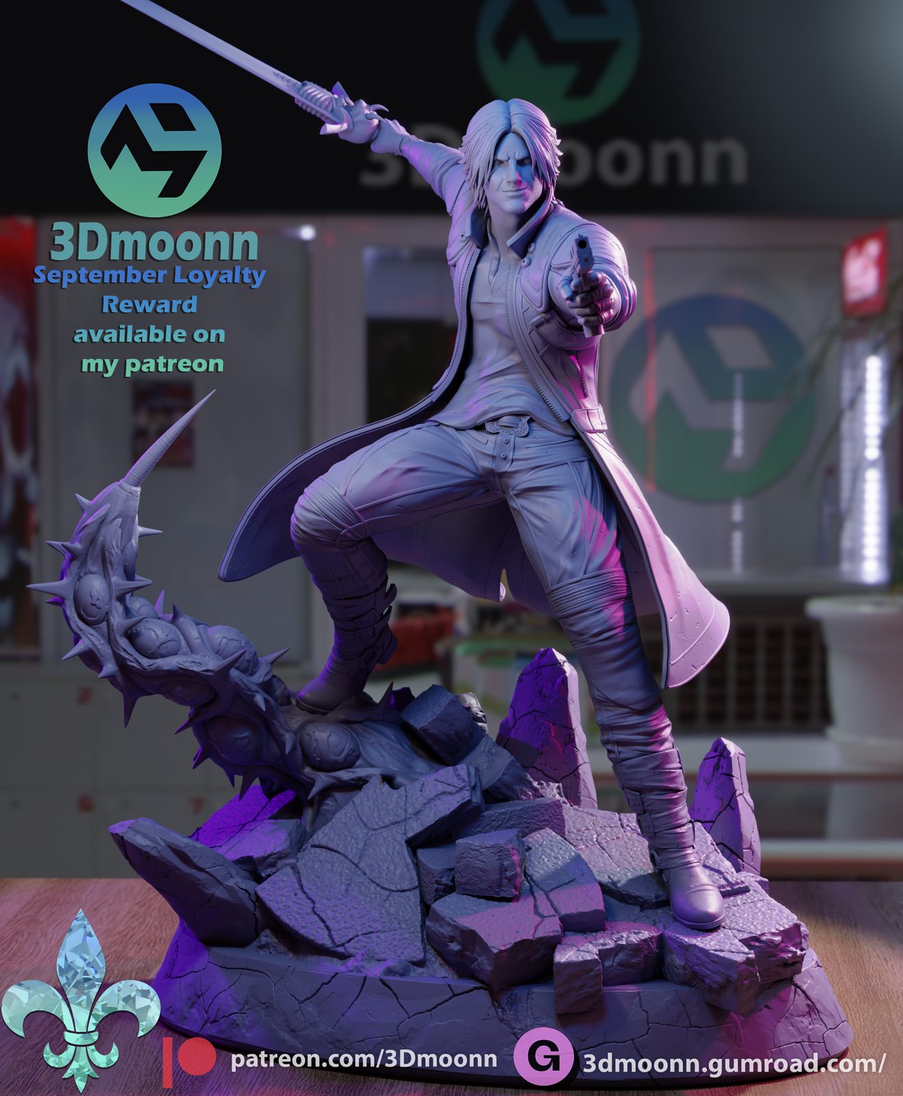 3Dmoonn view 2