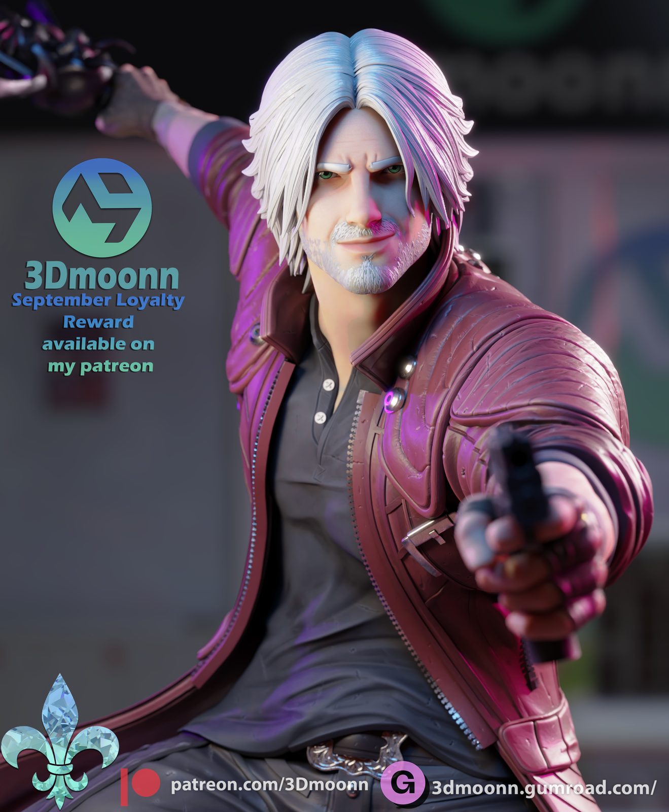 3Dmoonn view 3