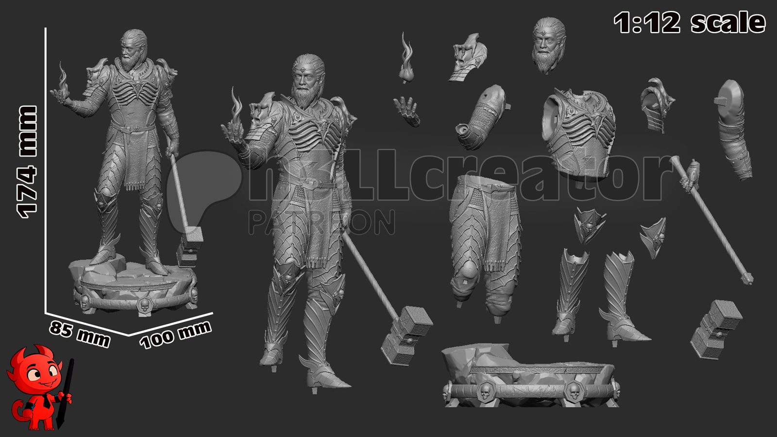 H3Ll Creator Ketheric Thorm view 2