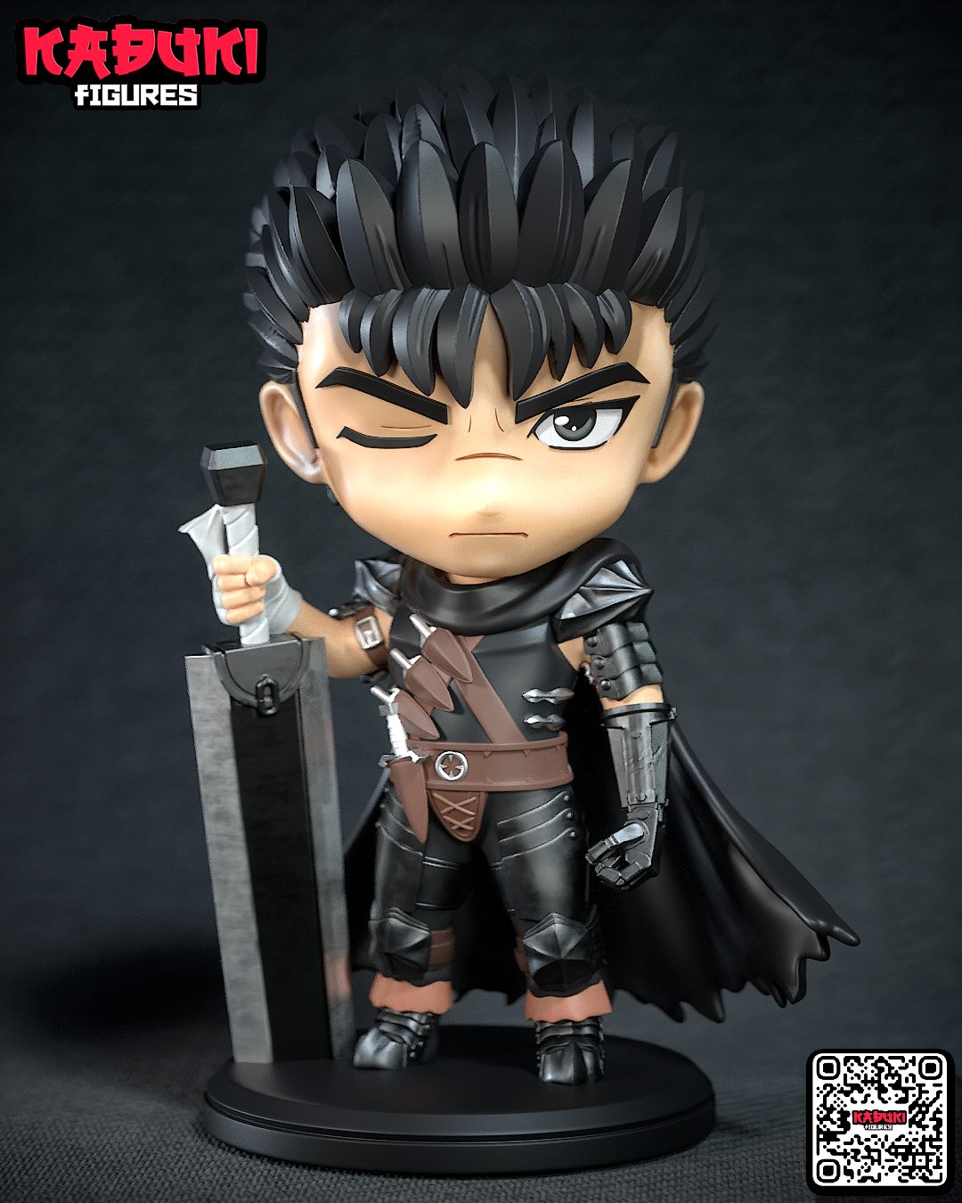 Guts Chibi view 4