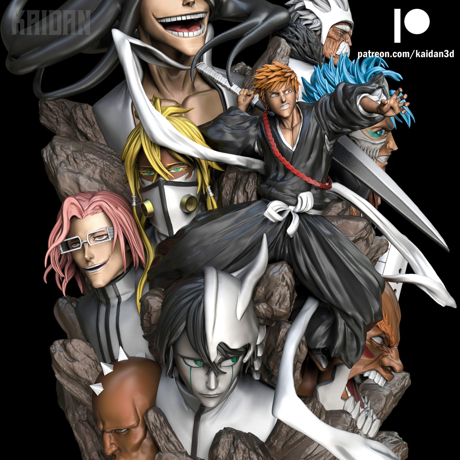 Ichigo Vs Espada (Full Figure) view 4