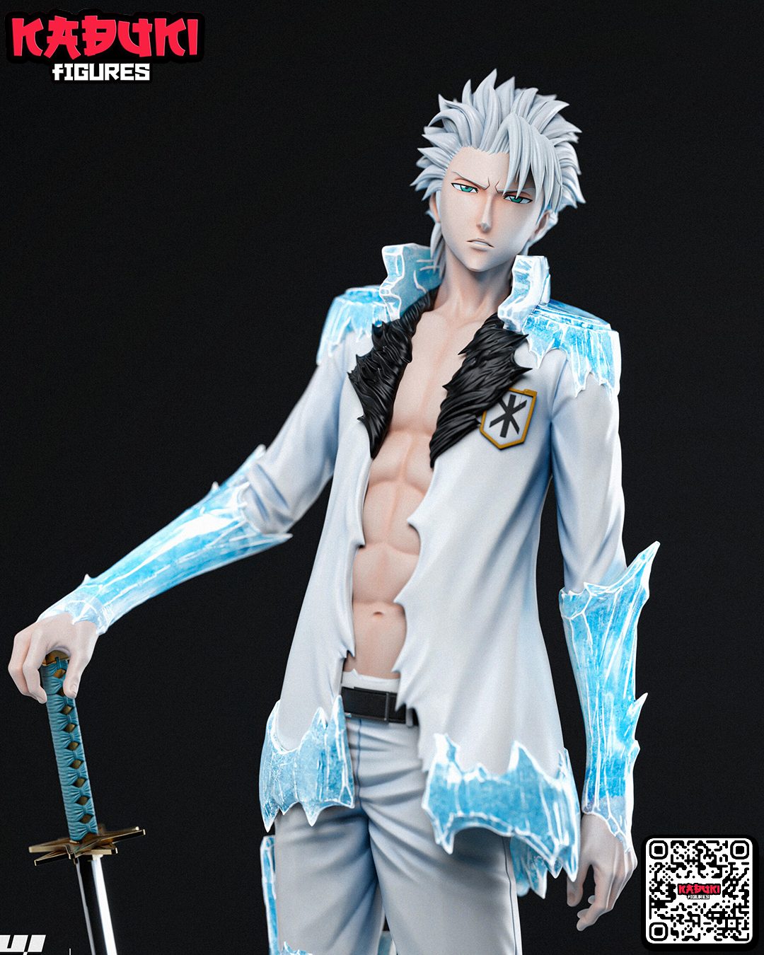 Kabuki Figures -Toshiro Hitsugaya True Form