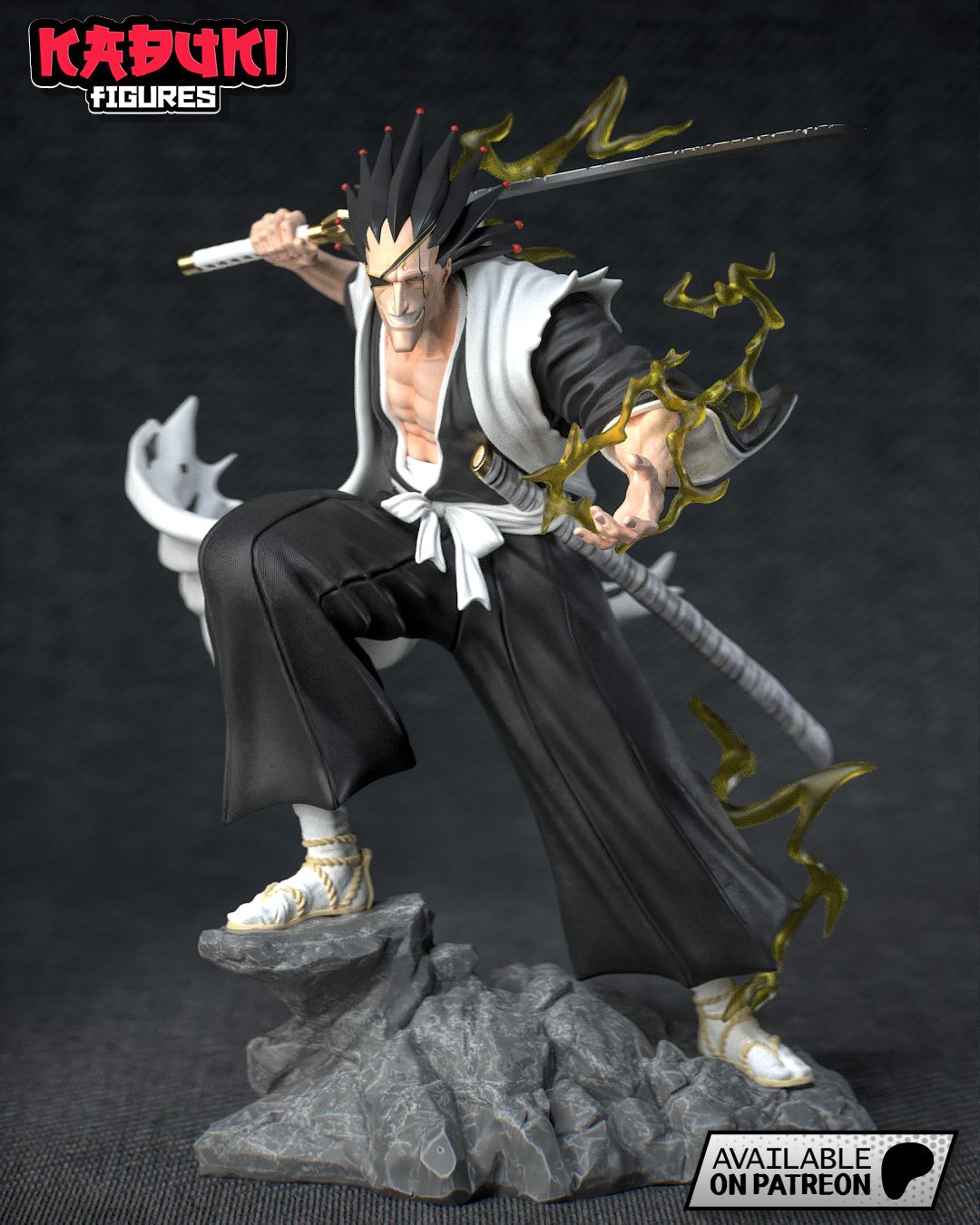 Zaraki Kenpachi view 2