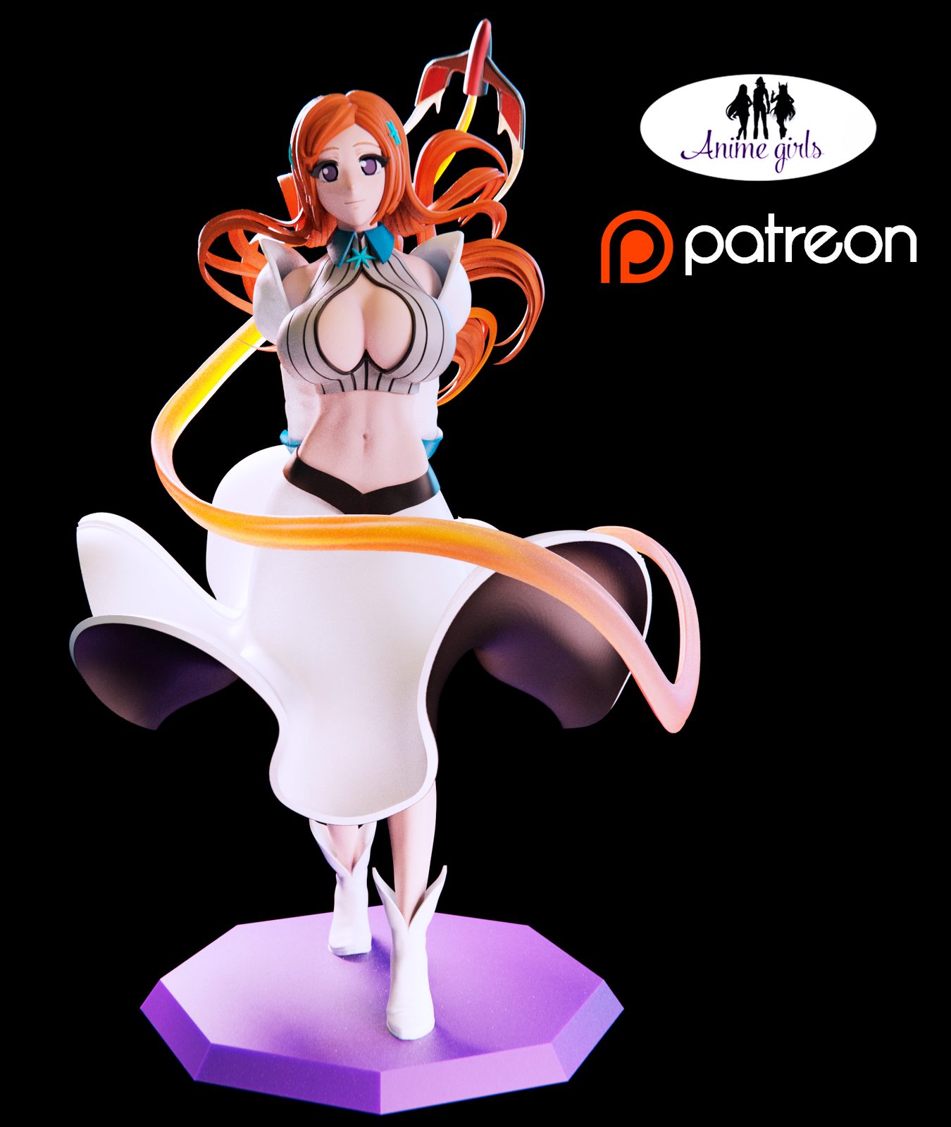 Orihime Standart And Sexy Version By Leonardo Murillo