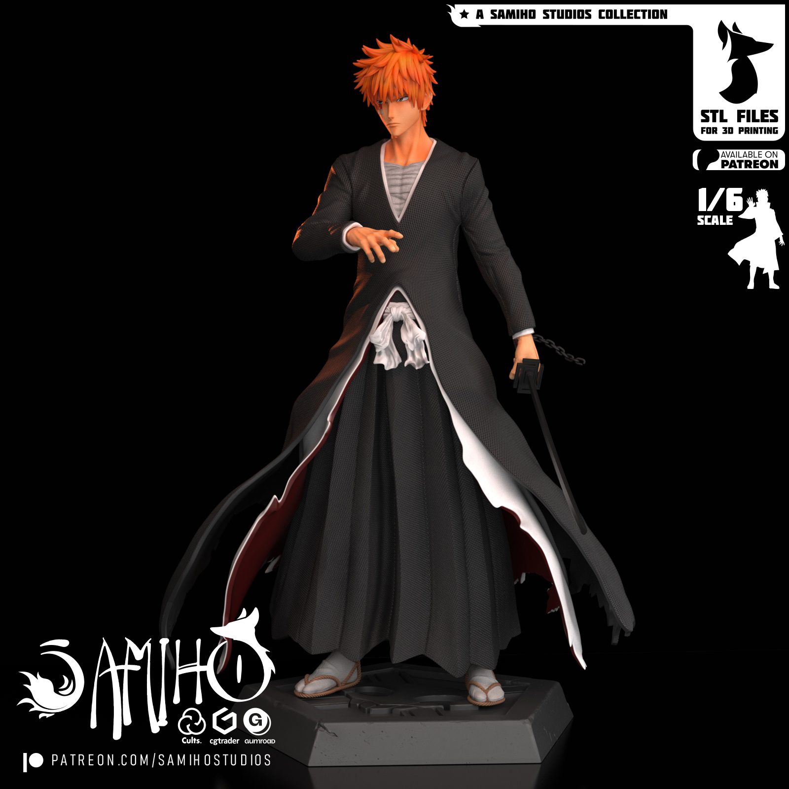 Ichigo And Zangetsu view 2