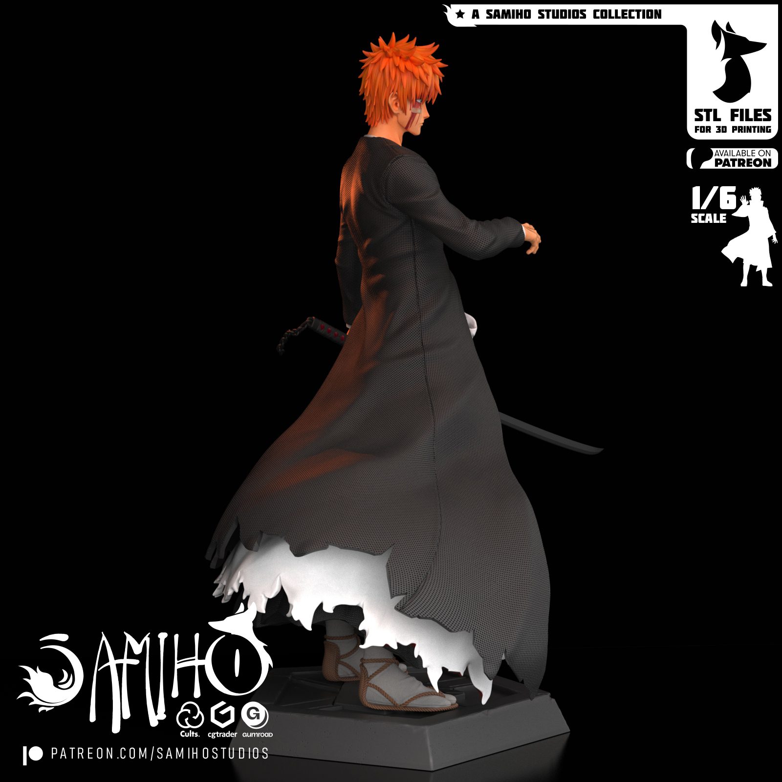 Ichigo And Zangetsu view 3