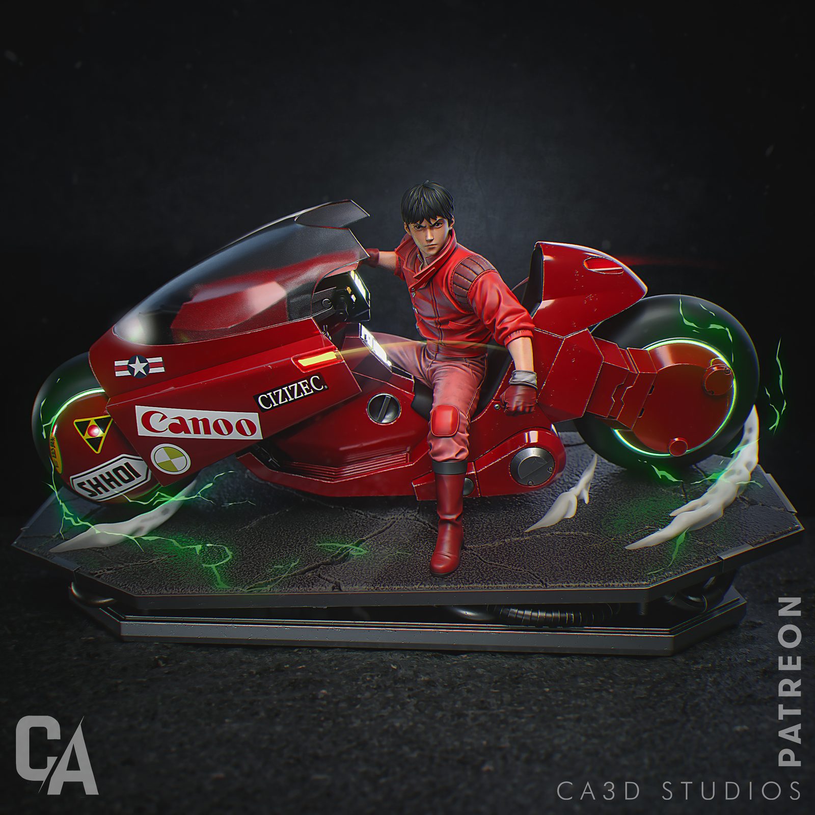 Ca 3D Studios Kaneda view 3