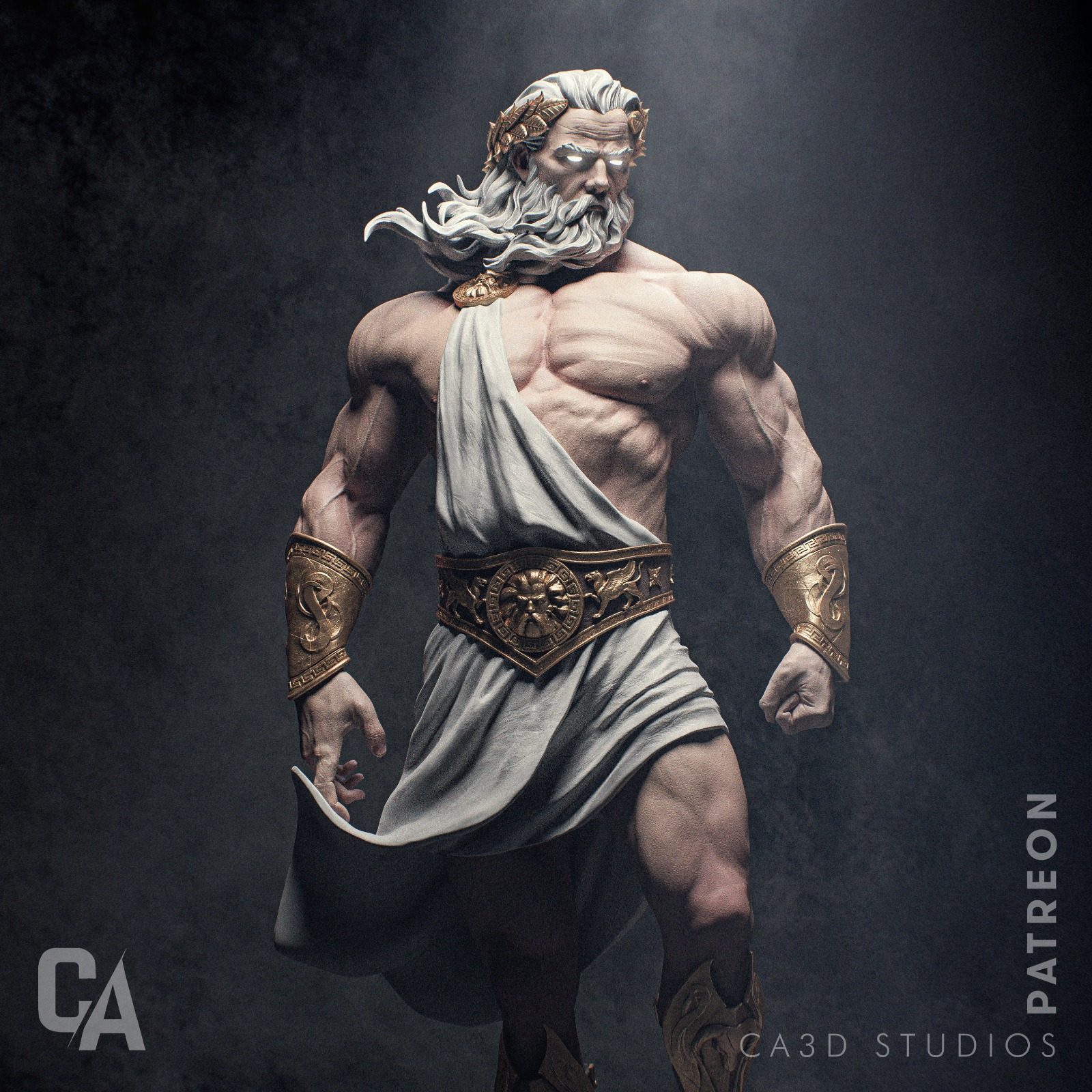 Ca 3D Studios Zeus view 2