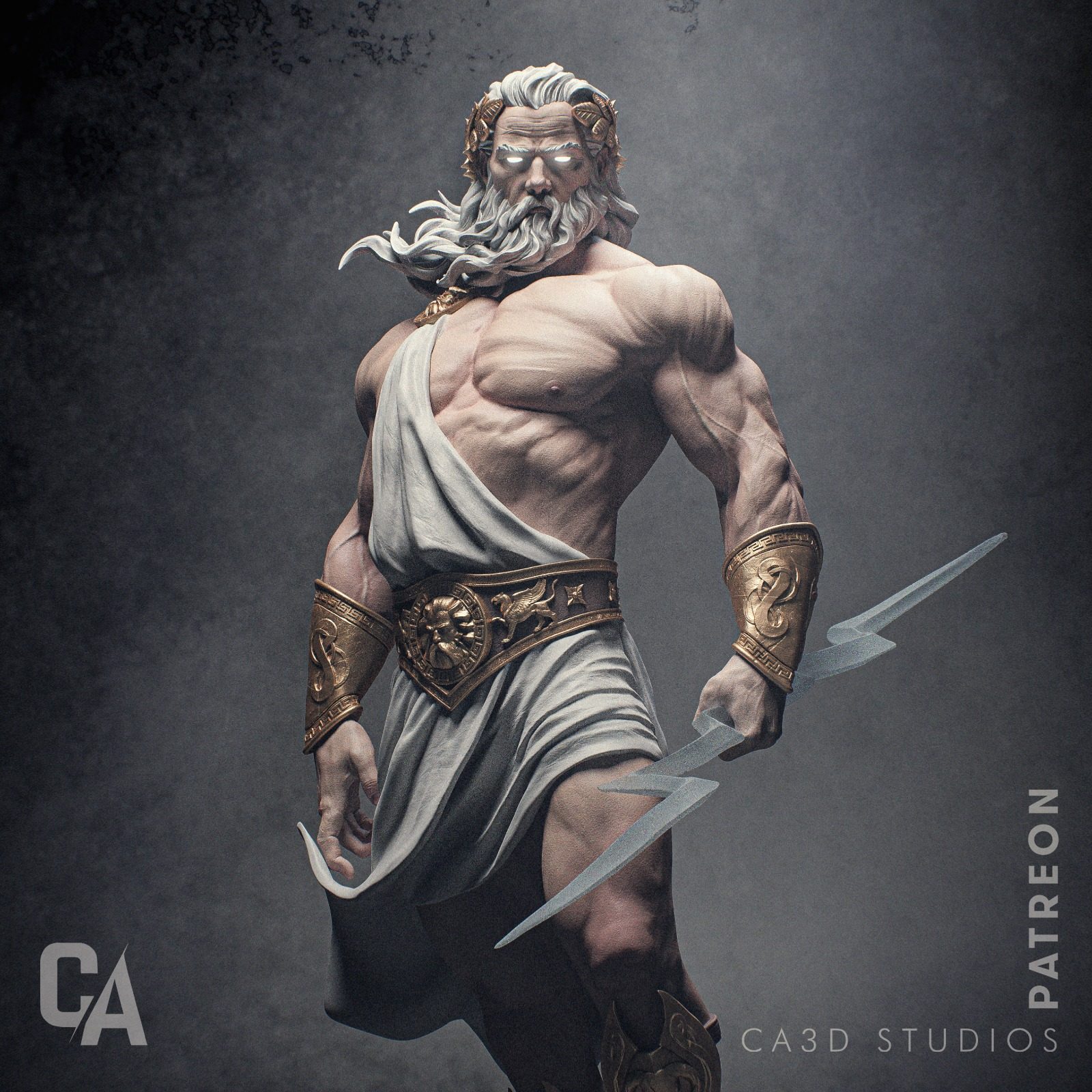 Ca 3D Studios Zeus view 3