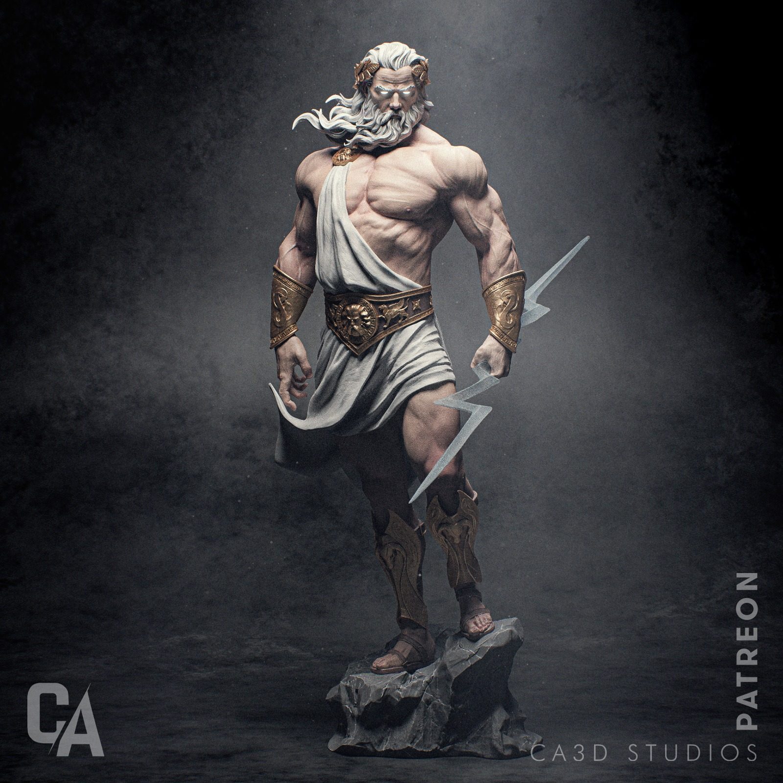 Ca 3D Studios Zeus view 4