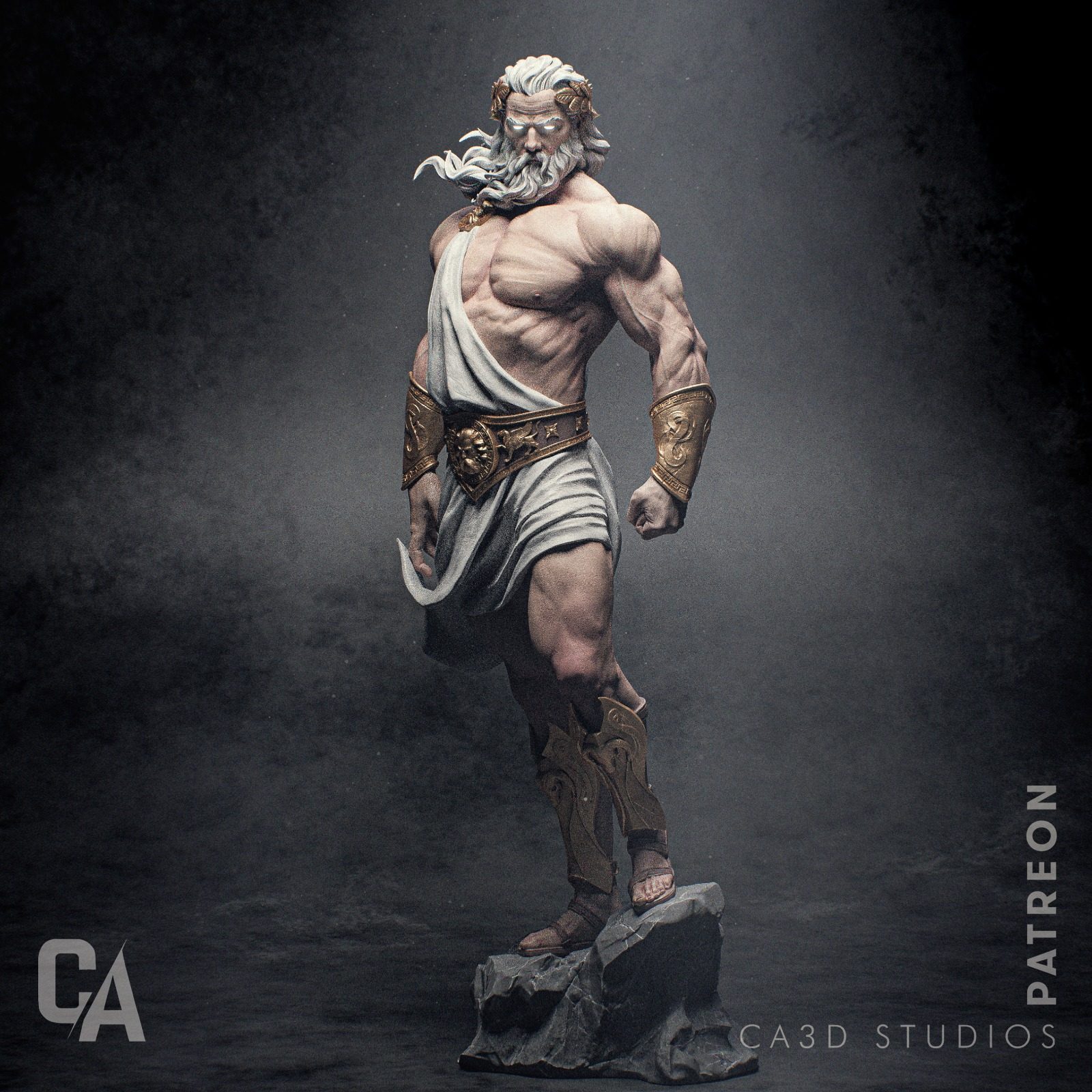 Ca 3D Studios Zeus view 6