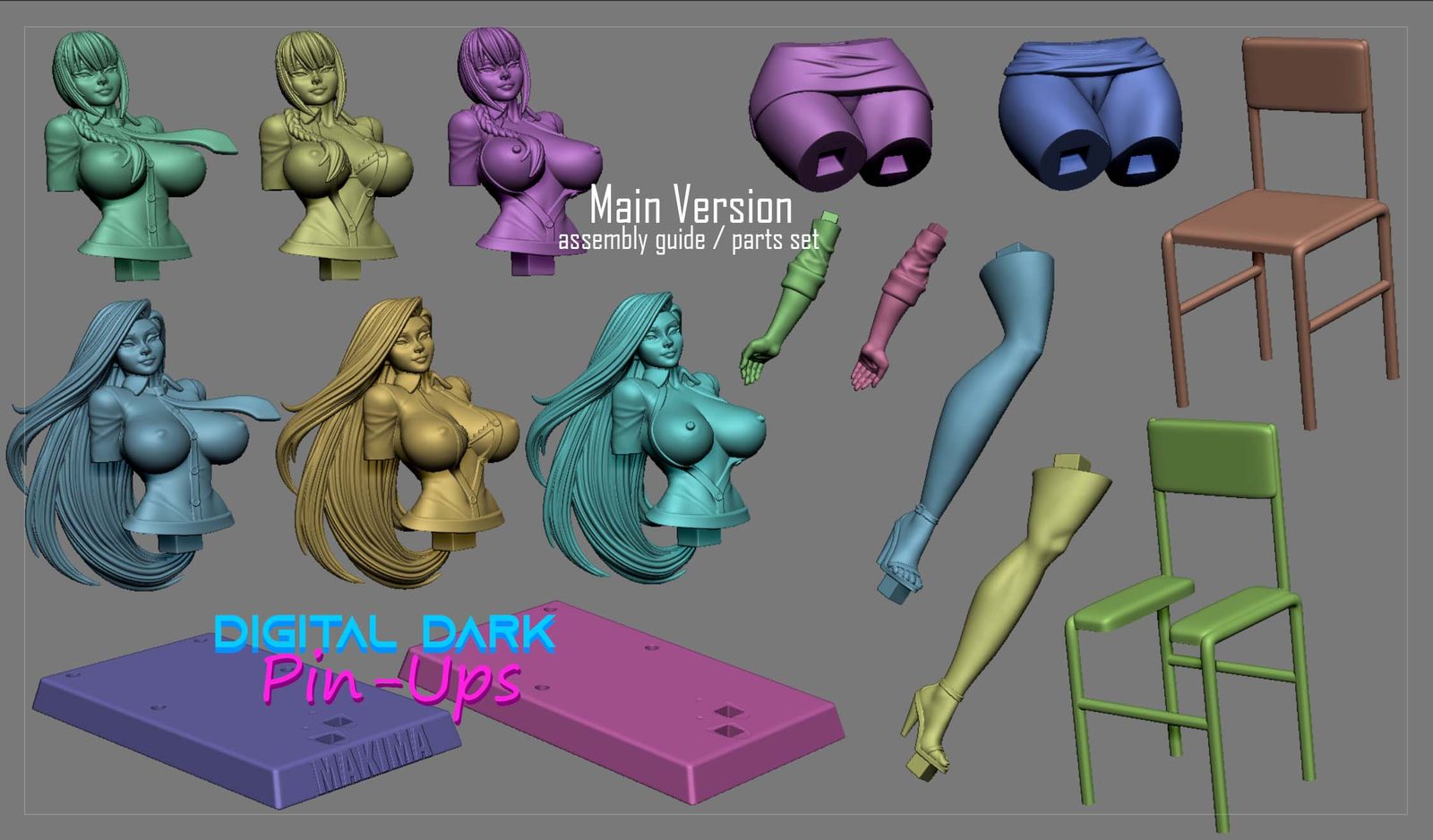 Digital Dark Pin-Ups view 2