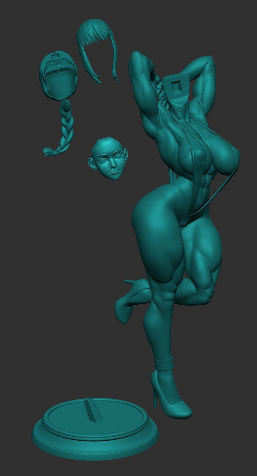 Makima Muscle Heraldo Sculpts view 5