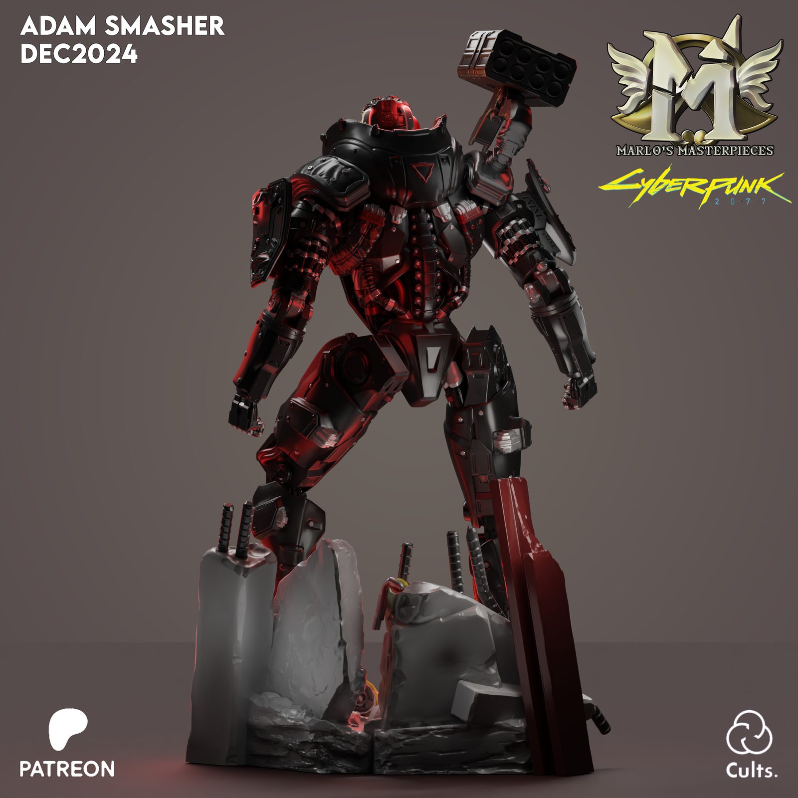 Adam Smasher Stl Files-20250109T052151Z-001 view 3