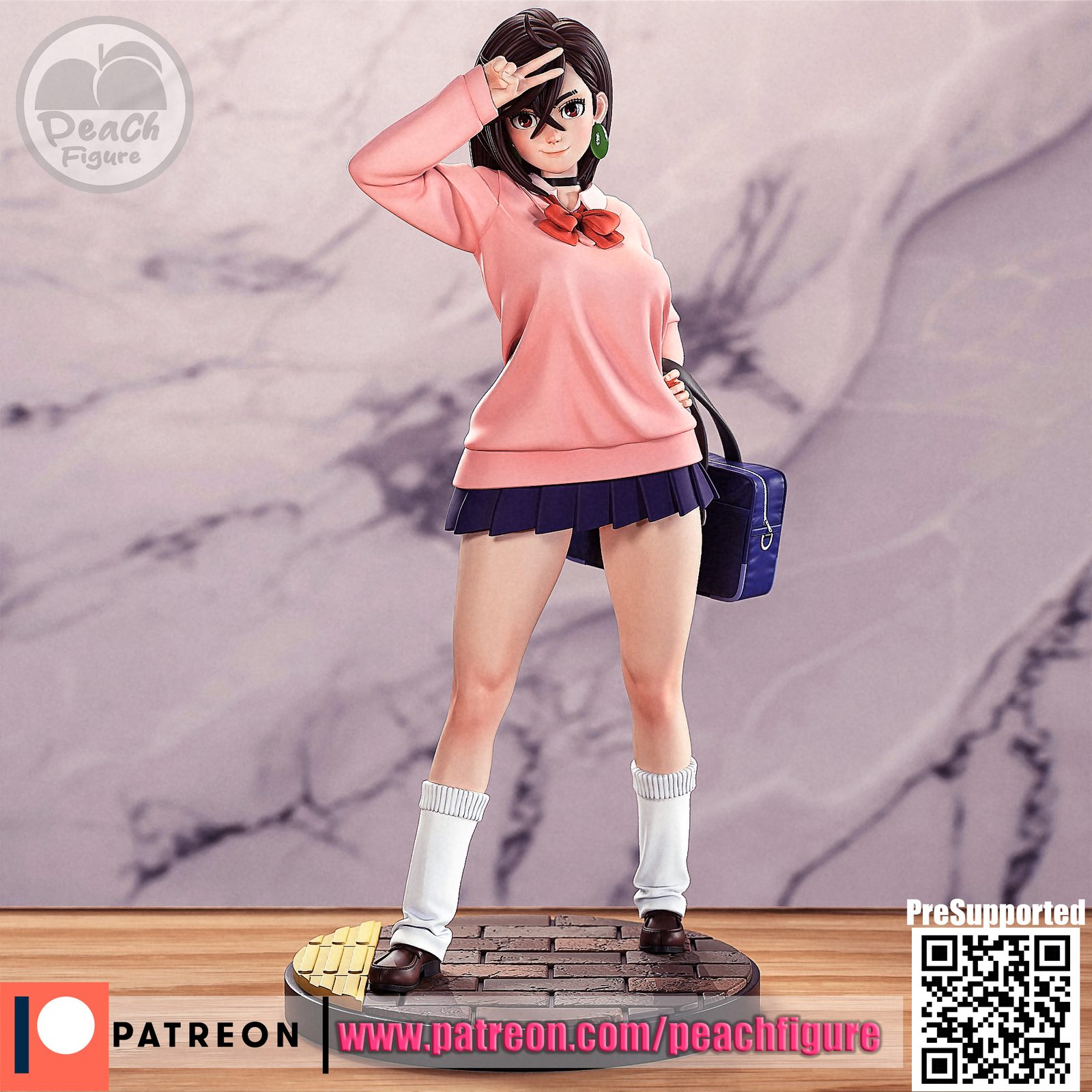 Peach Figuredandadanmomo Ayase view 3