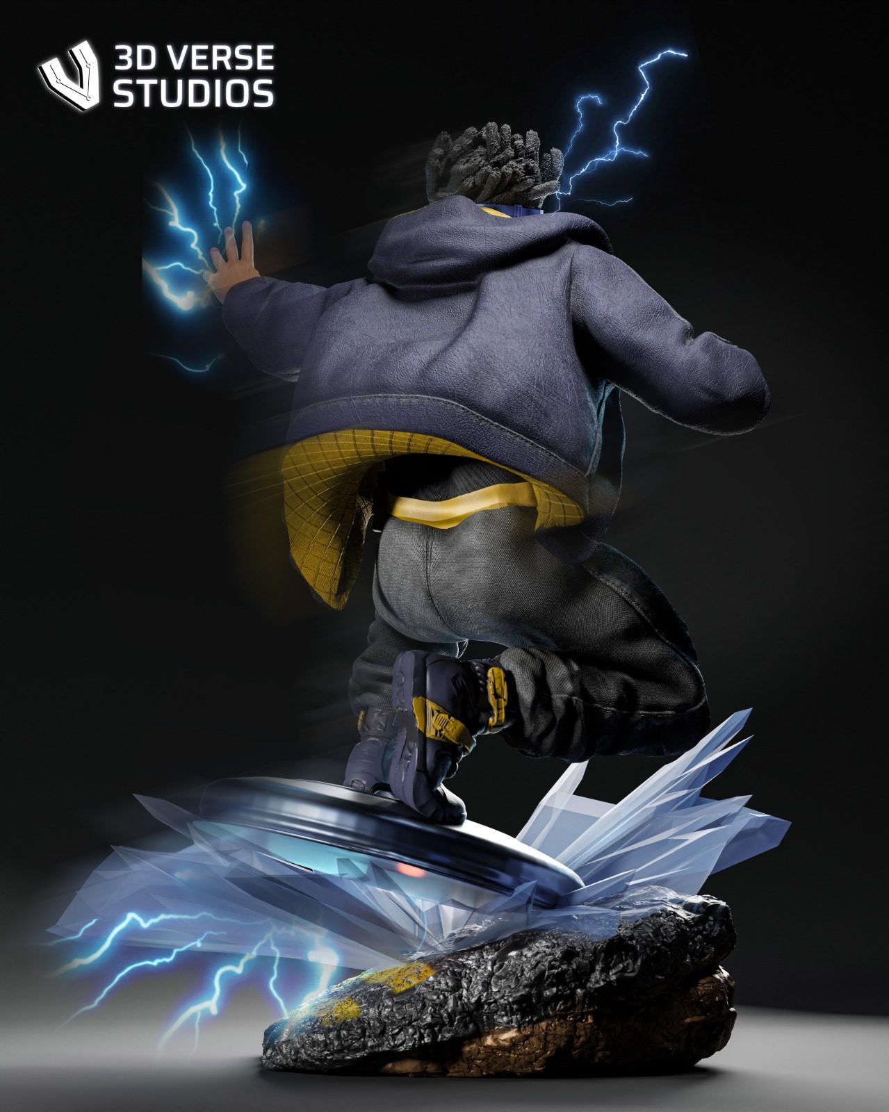 3D Verse Studios Static Shock view 6