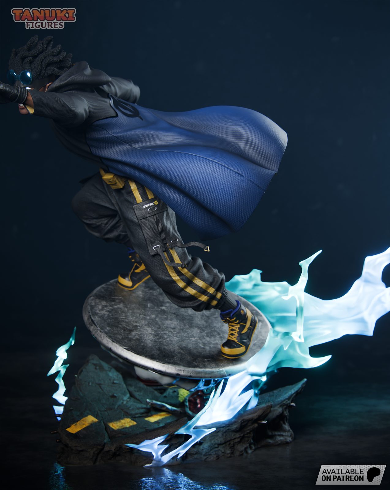 Tanukifigures 2025 02 Static Shock Full view 6
