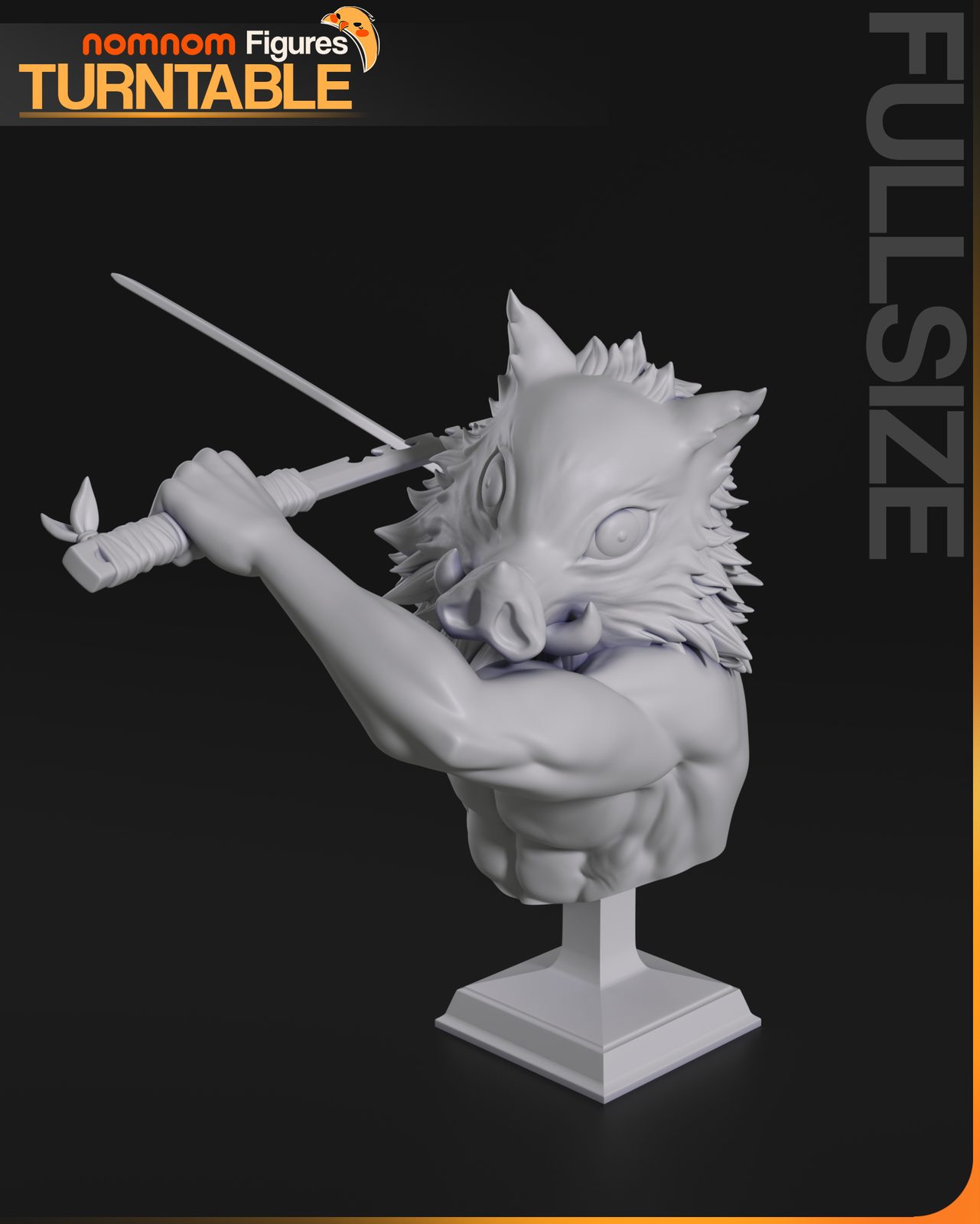 Nomnom Figures Inosuke view 3
