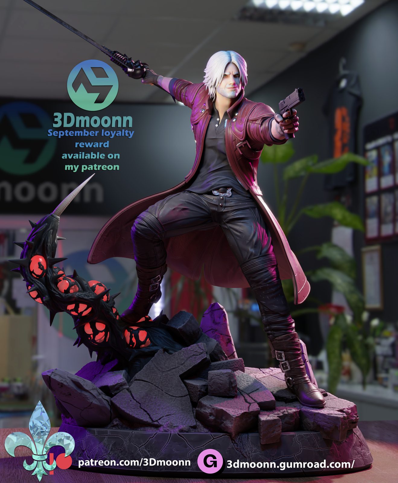3Dmoonn