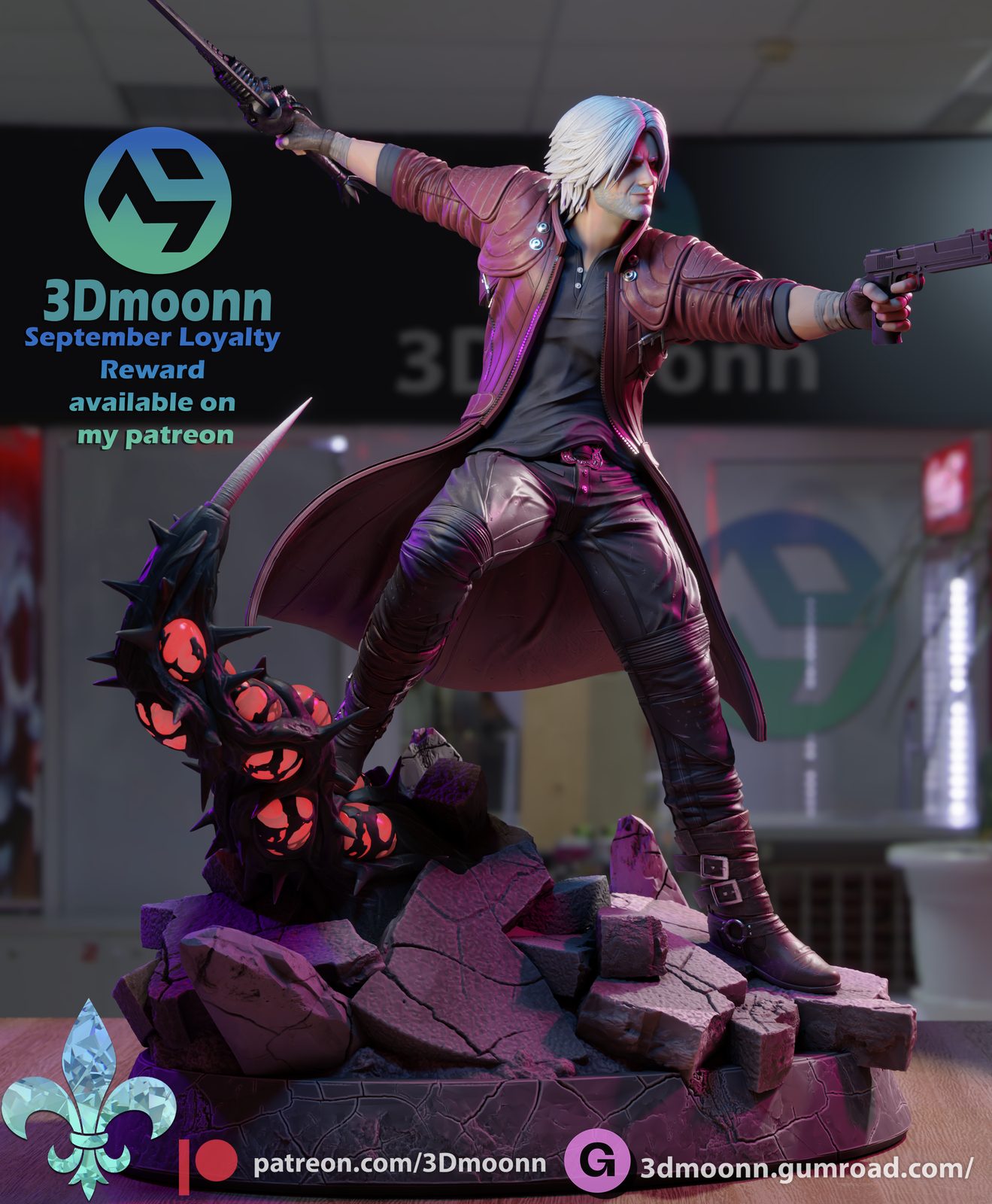 3Dmoonn view 5