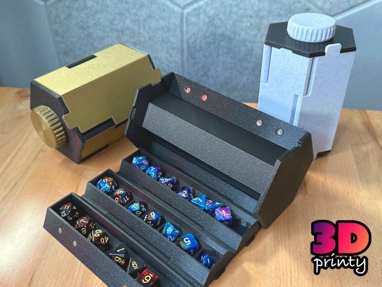 Rollup Dice Box