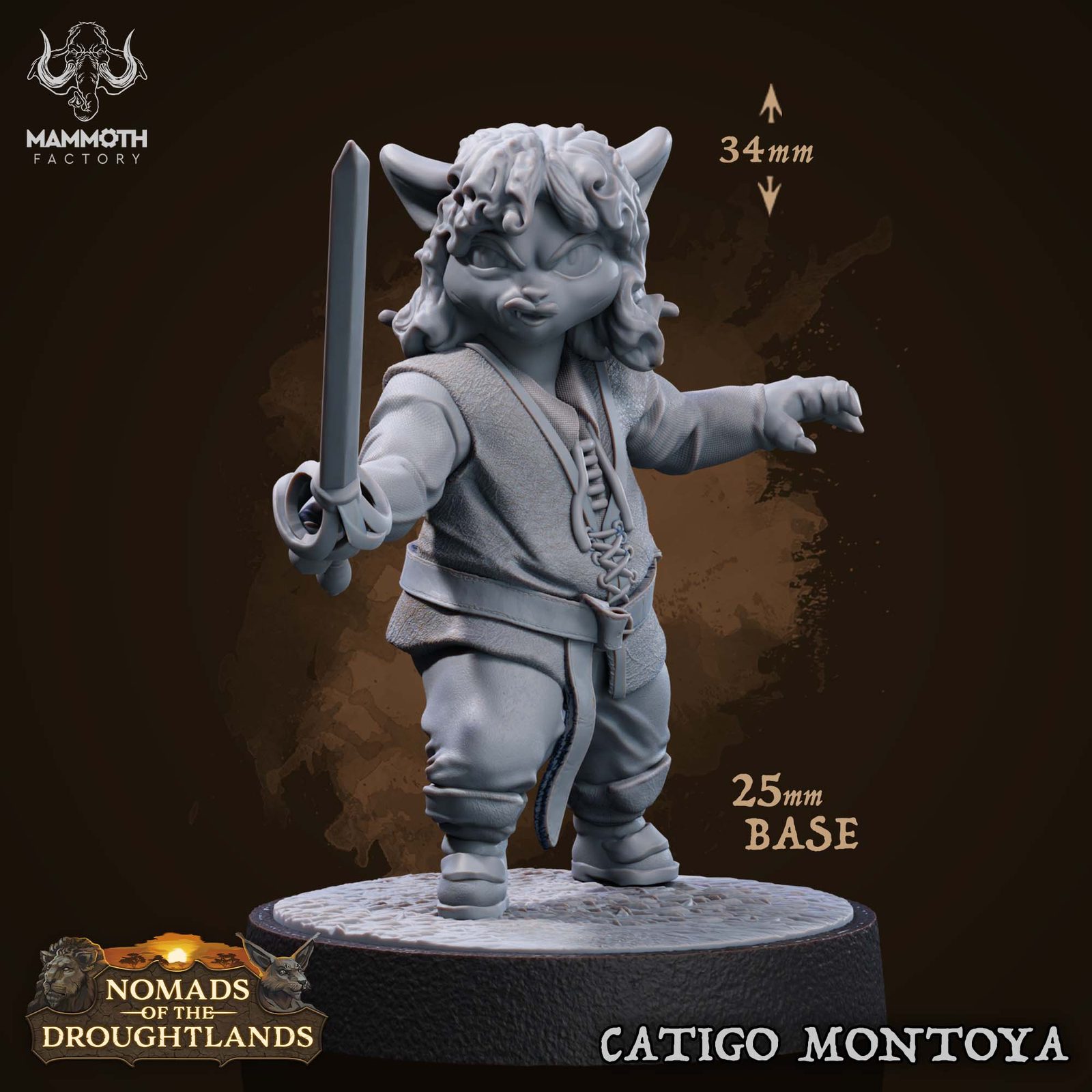 Catigo Montoya [25Mm Base]