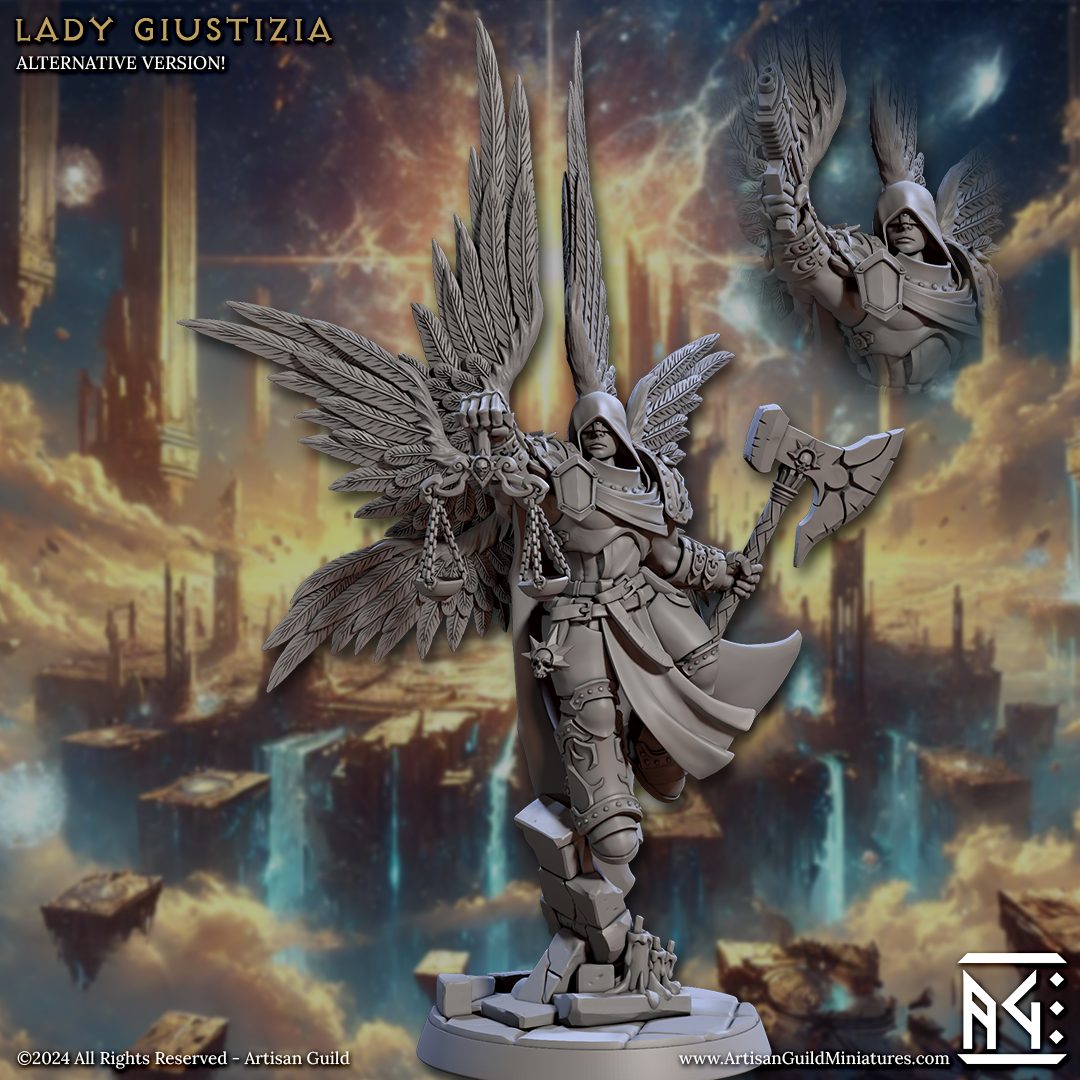 Artisan Guild 202412 Wrath Of The Malakim Lady Giustizia view 2