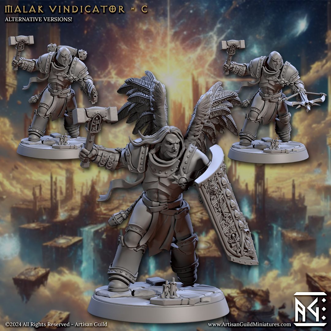 Artisan Guild 202412 Wrath Of The Malakim Malakim Vindicators view 3