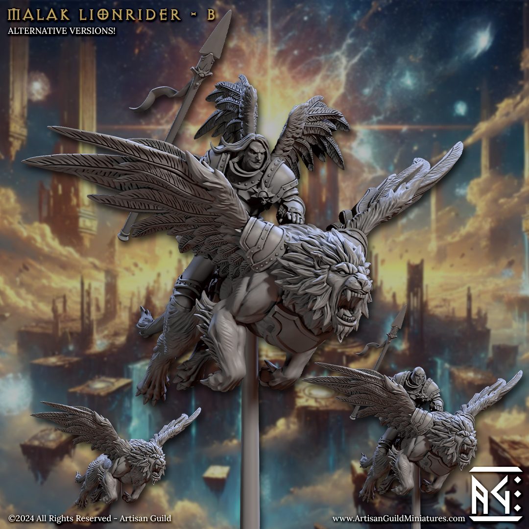 Artisan Guild 202412 Wrath Of The Malakim Malakim Lionriders view 2