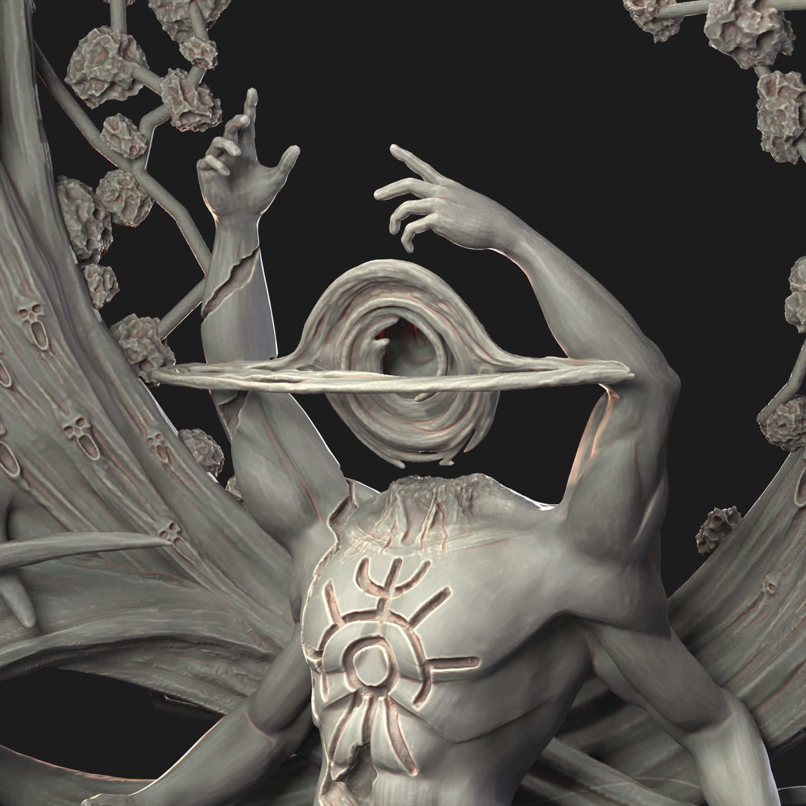 Outside God Shard,Transcendent,Void Dragon C'Tan,Ctan,Necron,Us+Ps view 6