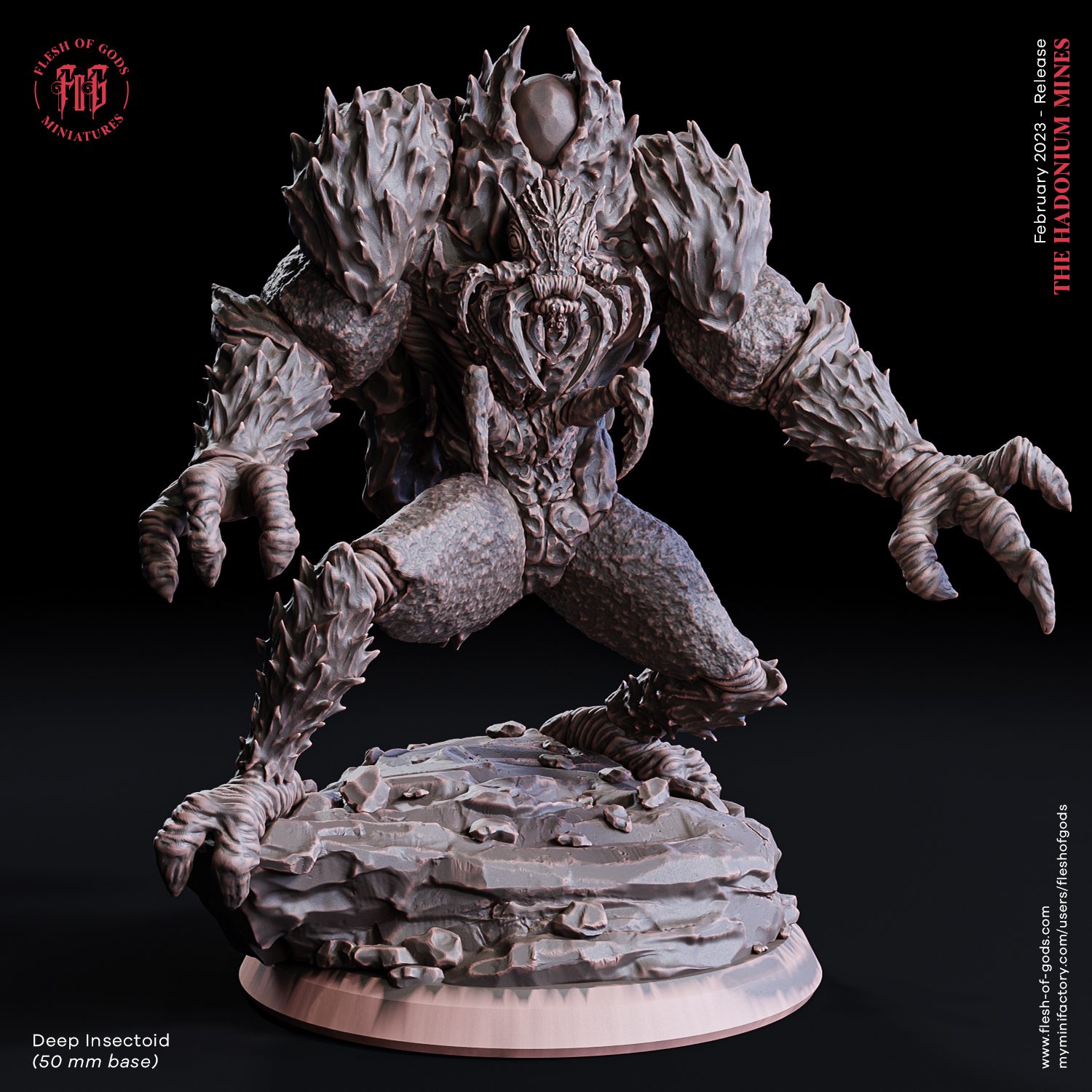 Deep Insectoid (50 Mm)