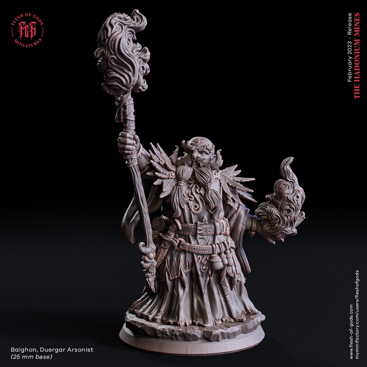 Balghon, Duergar Arsonist (25 Mm)
