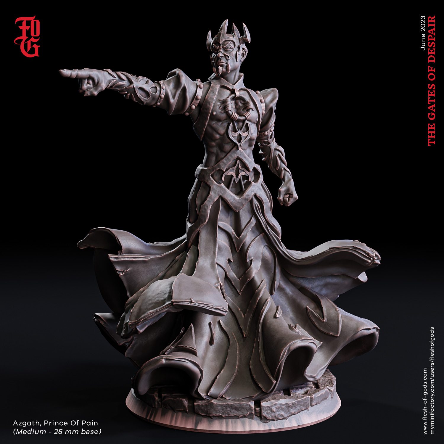 Azgath, Prince Of Pain (25 Mm)