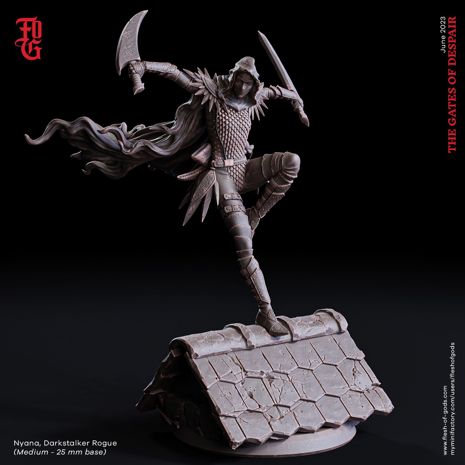 Nyana, Darkstalker Rogue (25 Mm)