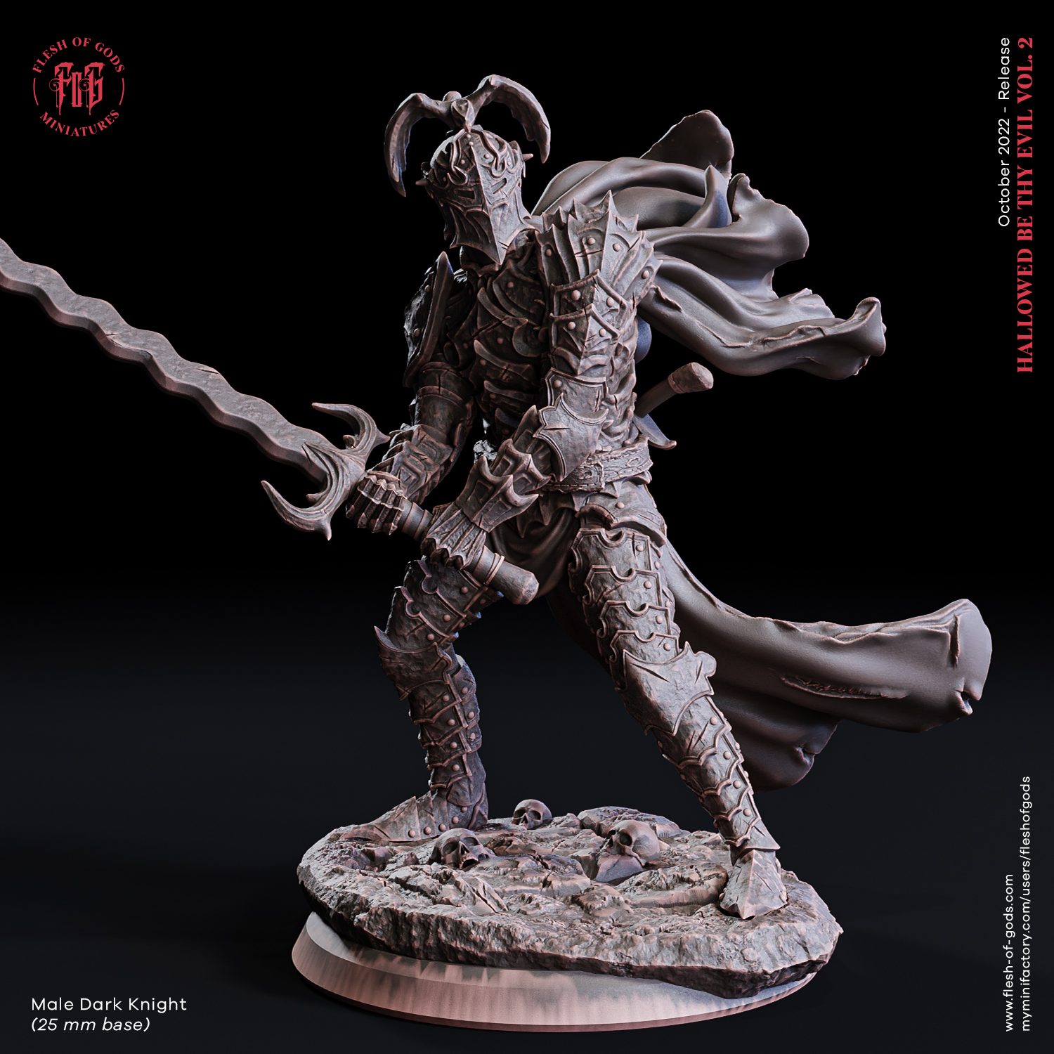 Male Dark Knight (25 Mm)